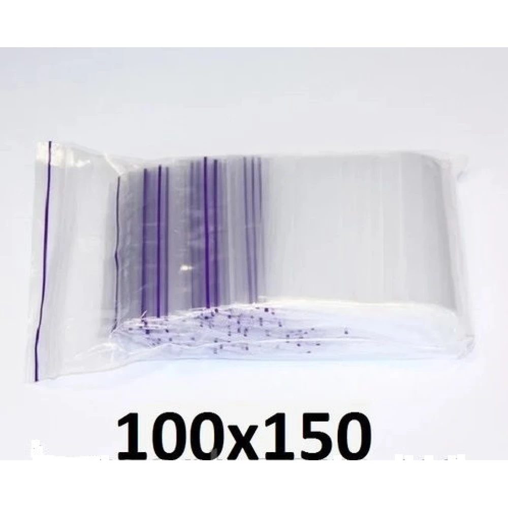 Пакет с замком (zip-lock) 100 х 150 (1000 шт)