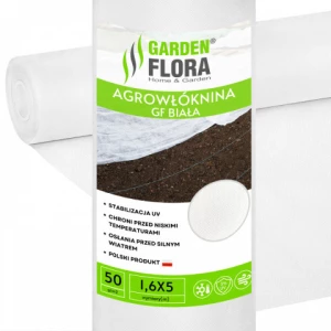 Изображение товара -  Агроволокно П-30 (1.6*100м) - білий ///GARDEN FLORA (Польща)