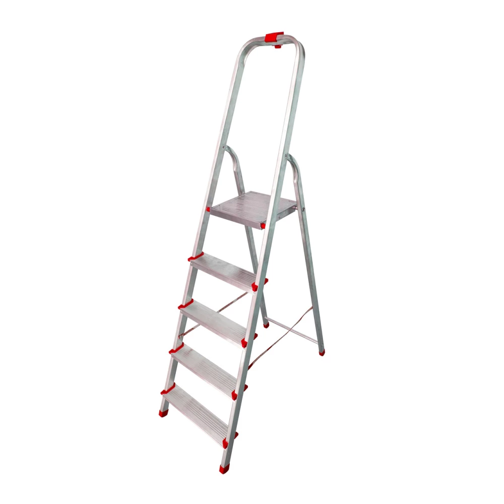 Алюминиевая односторонняя стремянка SCALA.TOP QUICKSTEP 5 ступеней
