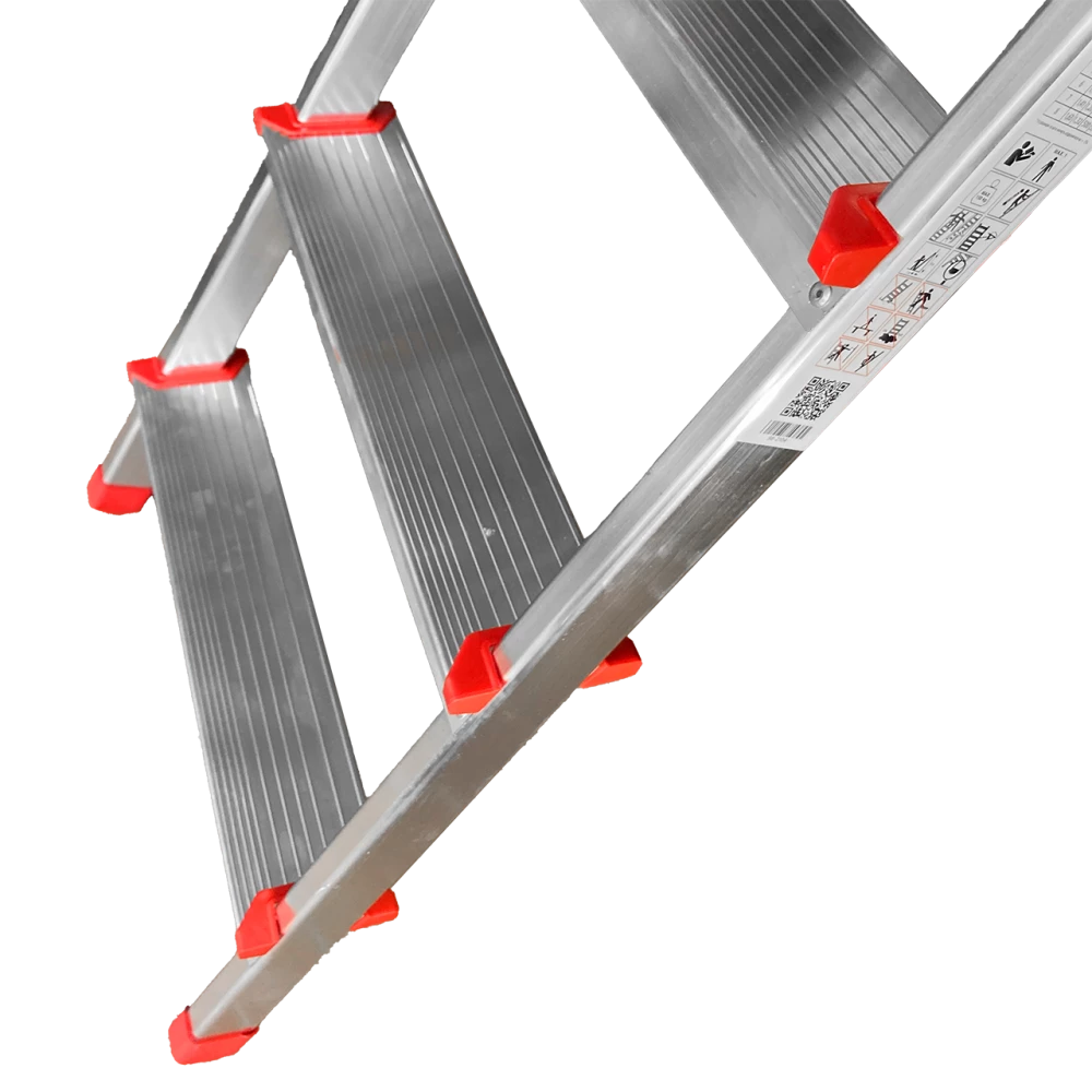 Алюминиевая односторонняя стремянка SCALA.TOP QUICKSTEP+ 5 ступеней