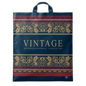 Изображение товара -  Пакет полиэтиленовый с петлевой ручкой VINTAGE 38х47 см
