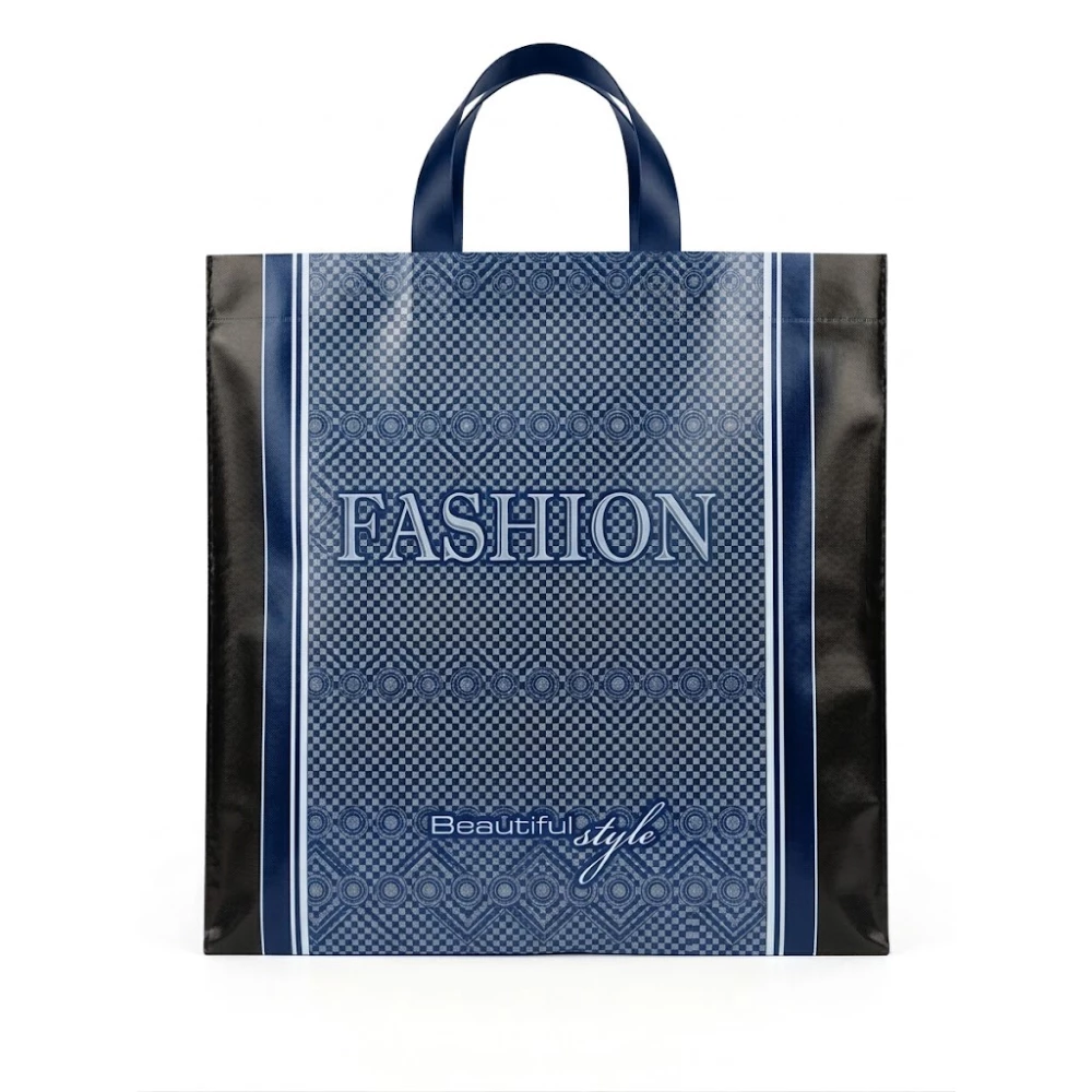 Пакет полиэтиленовый с петлевой ручкой FASHION 38х47 см (донная сборка 3 см) 75 мкм, 500 шт
